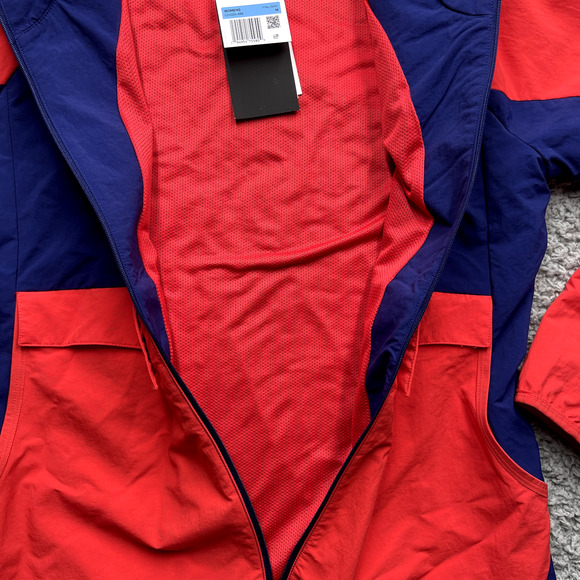 Nike USA Soccer Full Zip Windbreaker Jacket M Olympic Exclusive Giant Swoosh - Picture 9 of 14